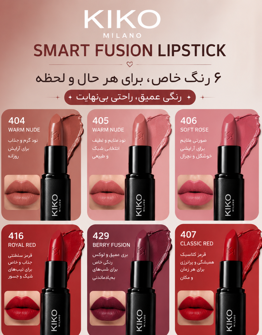رژ لب جامد کیکو میلانو